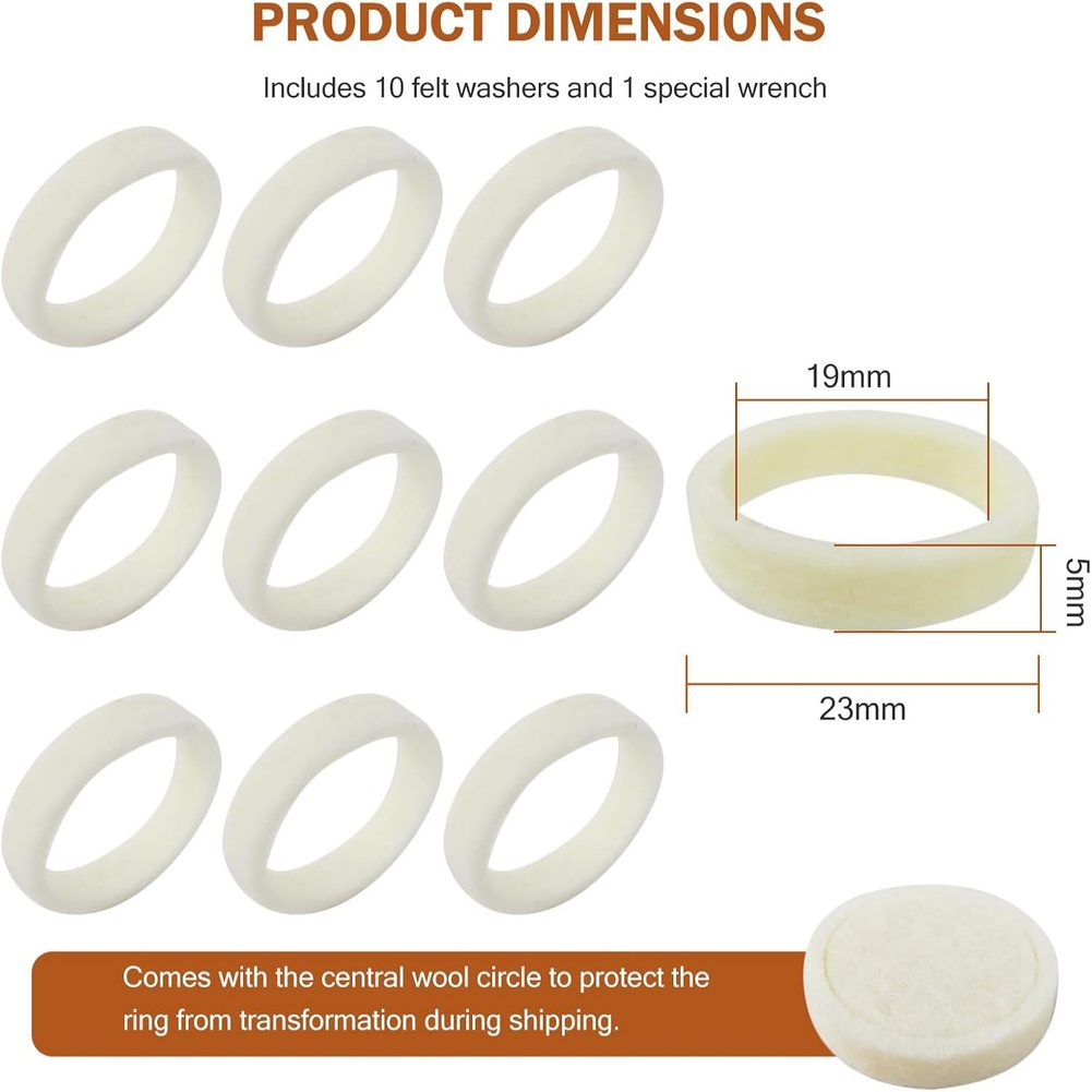 Kit di ricambio con 10 rondell - Breville Espresso Bes870 recensione e prezzo